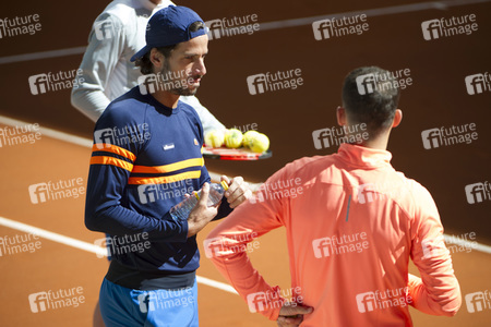 Mutua Madrid Open 2018 Tennis Turnier Eröffnungstag in Madrid