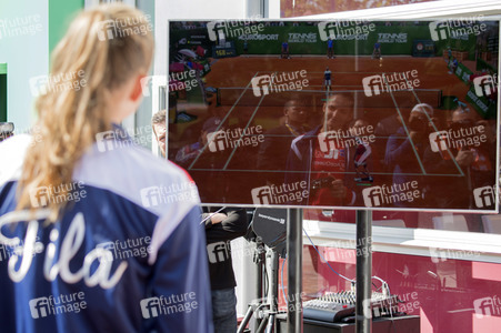 Mutua Madrid Open 2018 Tennis Turnier Eröffnungstag in Madrid