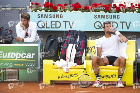 Mutua Madrid Open 2018 Tennis Turnier Eröffnungstag in Madrid
