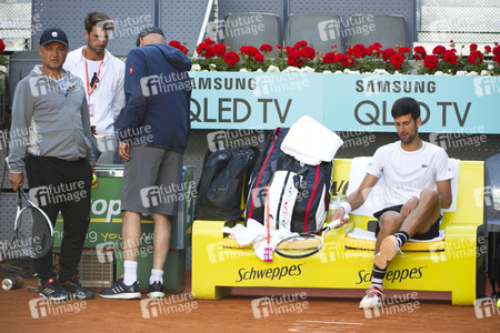 Mutua Madrid Open 2018 Tennis Turnier Eröffnungstag in Madrid