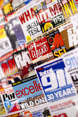Symbolfoto Zeitschriftenmarkt