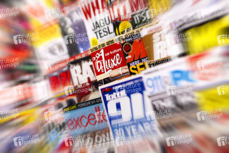 Symbolfoto Zeitschriftenmarkt