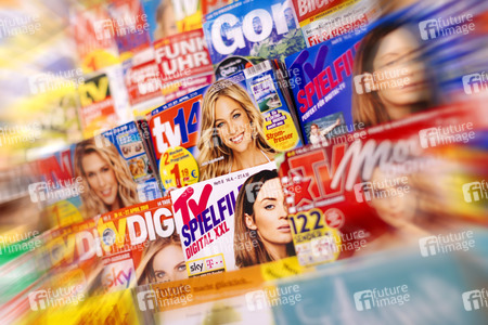 Symbolfoto Zeitschriftenmarkt