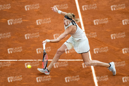 Tenns-Finale Petra Kvitova vs Kiki Bertens in Madrid