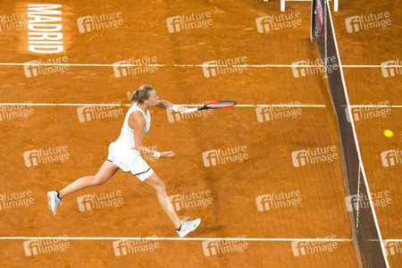 Tenns-Finale Petra Kvitova vs Kiki Bertens in Madrid