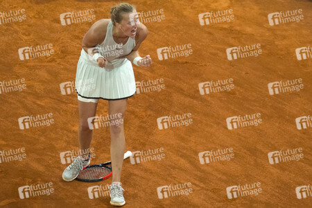Tenns-Finale Petra Kvitova vs Kiki Bertens in Madrid