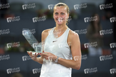 Tenns-Finale Petra Kvitova vs Kiki Bertens in Madrid
