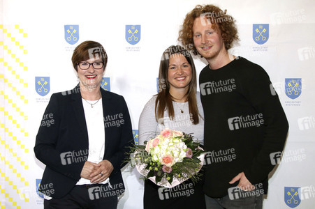 Empfang von Michael Schulte in Buxtehude