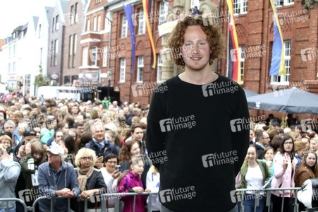 Empfang von Michael Schulte in Buxtehude