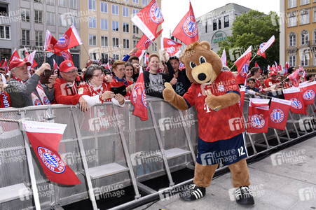 Meisterfeier 2018 des FC Bayern München