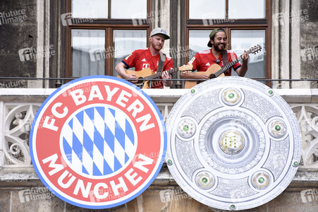 Meisterfeier 2018 des FC Bayern München