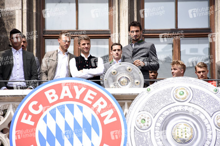 Meisterfeier 2018 des FC Bayern München