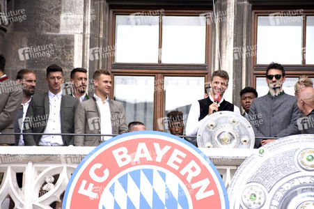 Meisterfeier 2018 des FC Bayern München
