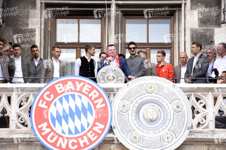 Meisterfeier 2018 des FC Bayern München