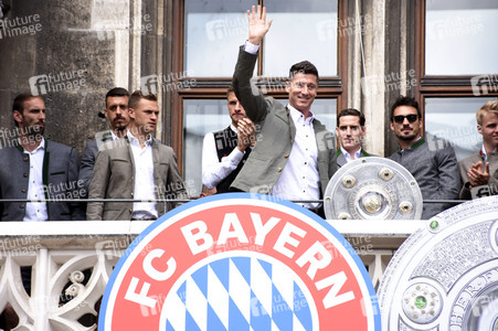 Meisterfeier 2018 des FC Bayern München