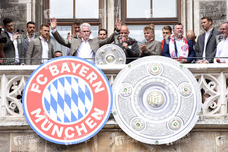 Meisterfeier 2018 des FC Bayern München