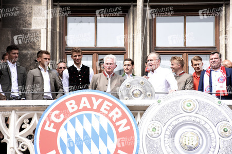 Meisterfeier 2018 des FC Bayern München