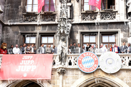 Meisterfeier 2018 des FC Bayern München