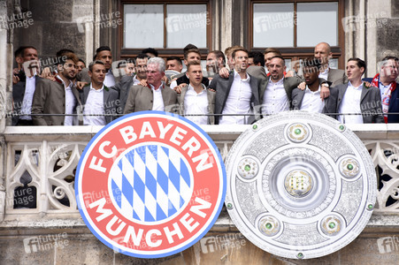 Meisterfeier 2018 des FC Bayern München