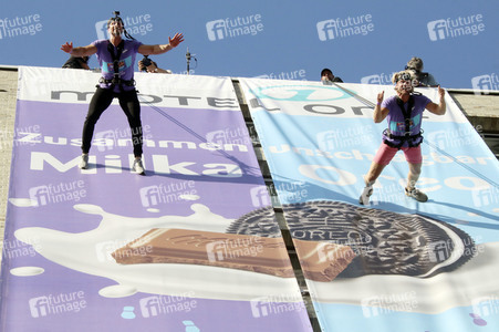 Milka Charity House-Running-Event in Hamburg