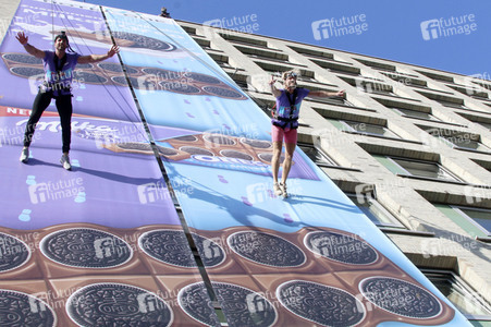 Milka Charity House-Running-Event in Hamburg