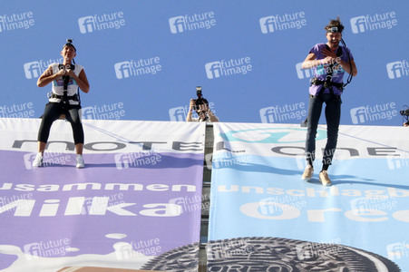 Milka Charity House-Running-Event in Hamburg