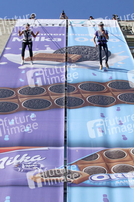 Milka Charity House-Running-Event in Hamburg