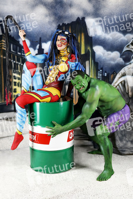 GEEK ART Collection No. 1 - Bodypainting and Transformaking