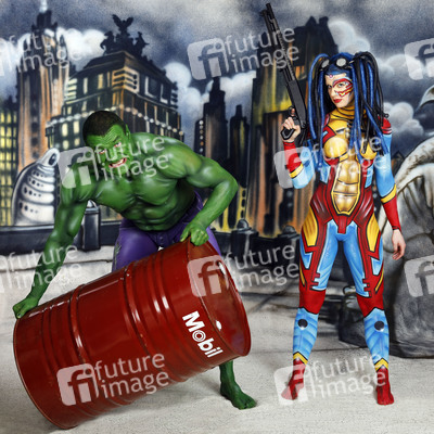 GEEK ART Collection No. 1 - Bodypainting and Transformaking
