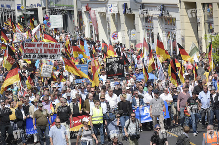 AfD Demo 'Zukunft Deutschland' in Berlin