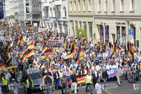 AfD Demo 'Zukunft Deutschland' in Berlin