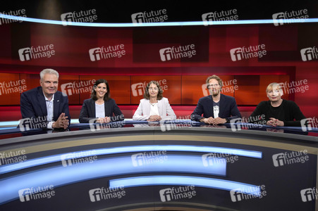 Talkshow 'hart aber fair' in Berlin