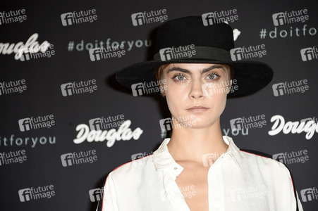 Photocall mit Cara Delevingne in Berlin