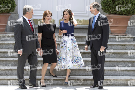 Präsident Poroschenko zu Gast bei den spanischen Royals in Madrid