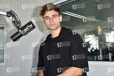 Moritz Garth bei Radio Jam FM in Berlin