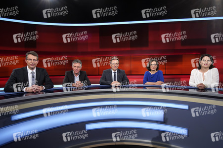 Talkshow 'hart aber fair' in Berlin