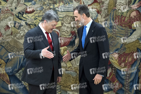 Empfang für Petro Poroschenkoin Madrid