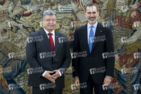 Empfang für Petro Poroschenkoin Madrid