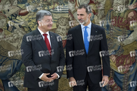 Empfang für Petro Poroschenkoin Madrid