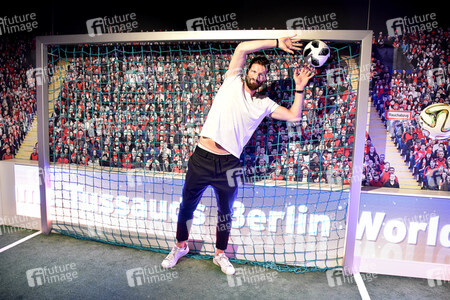 Einweihung des Fußball-WM Bereichs bei Madame Tussauds Berlin