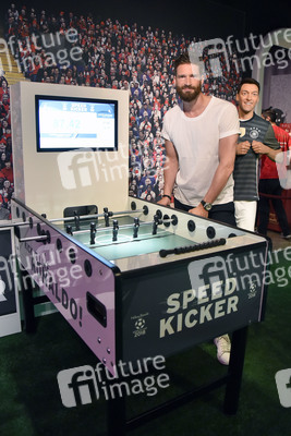 Einweihung des Fußball-WM Bereichs bei Madame Tussauds Berlin