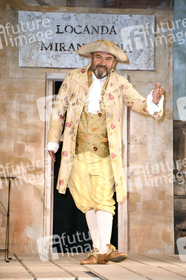 Theaterprobe 'Mirandolina' in München