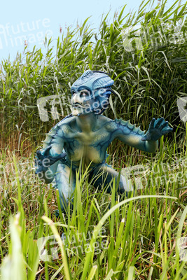 GEEK ART: See-Kreatur / Sea Creature Bodypainting