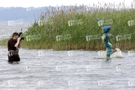GEEK ART: See-Kreatur / Sea Creature Bodypainting