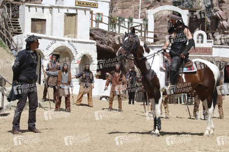 Pressetermin 'Winnetou und das Geheimnis der Felsenburg' in Bad Segeberg