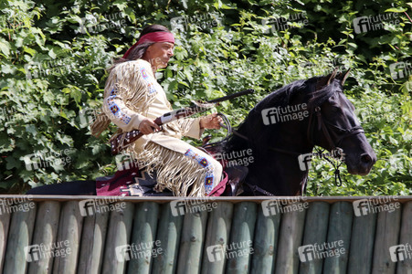 Pressetermin 'Winnetou und das Geheimnis der Felsenburg' in Bad Segeberg
