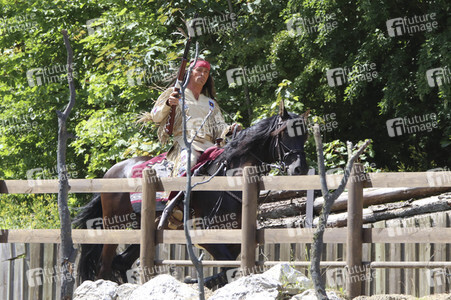 Pressetermin 'Winnetou und das Geheimnis der Felsenburg' in Bad Segeberg
