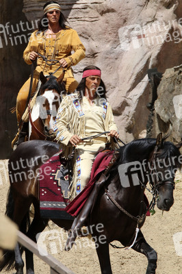 Pressetermin 'Winnetou und das Geheimnis der Felsenburg' in Bad Segeberg