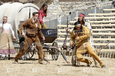 Pressetermin 'Winnetou und das Geheimnis der Felsenburg' in Bad Segeberg