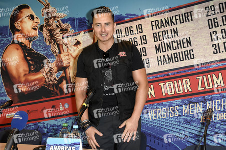 Pressekonferenz mit Andreas Gabalier München